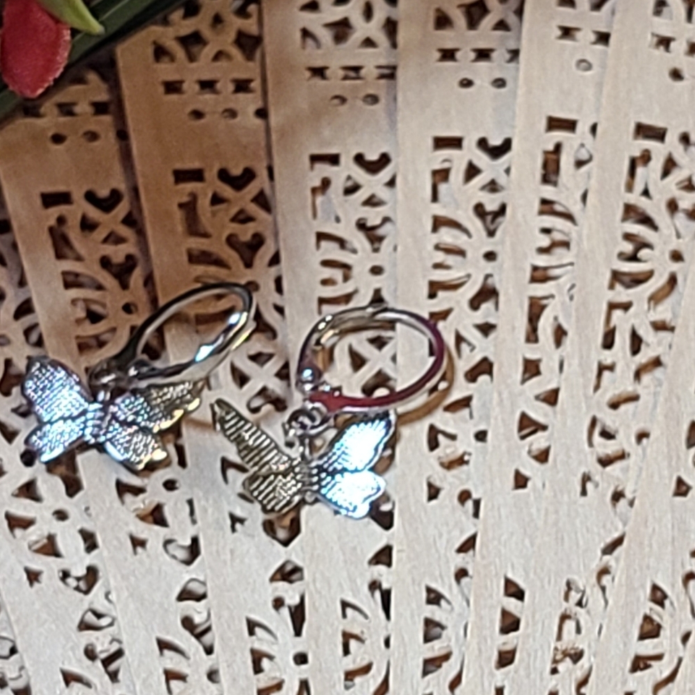 Mini Butterfly Earrings For Sale Today
